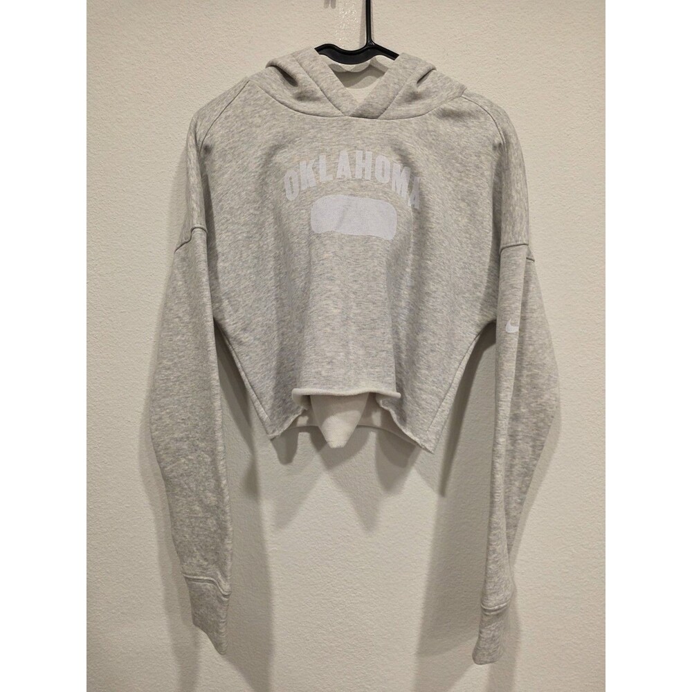 NWT Nike Oklahoma Sooners Women's Crop Hoodie Size Small